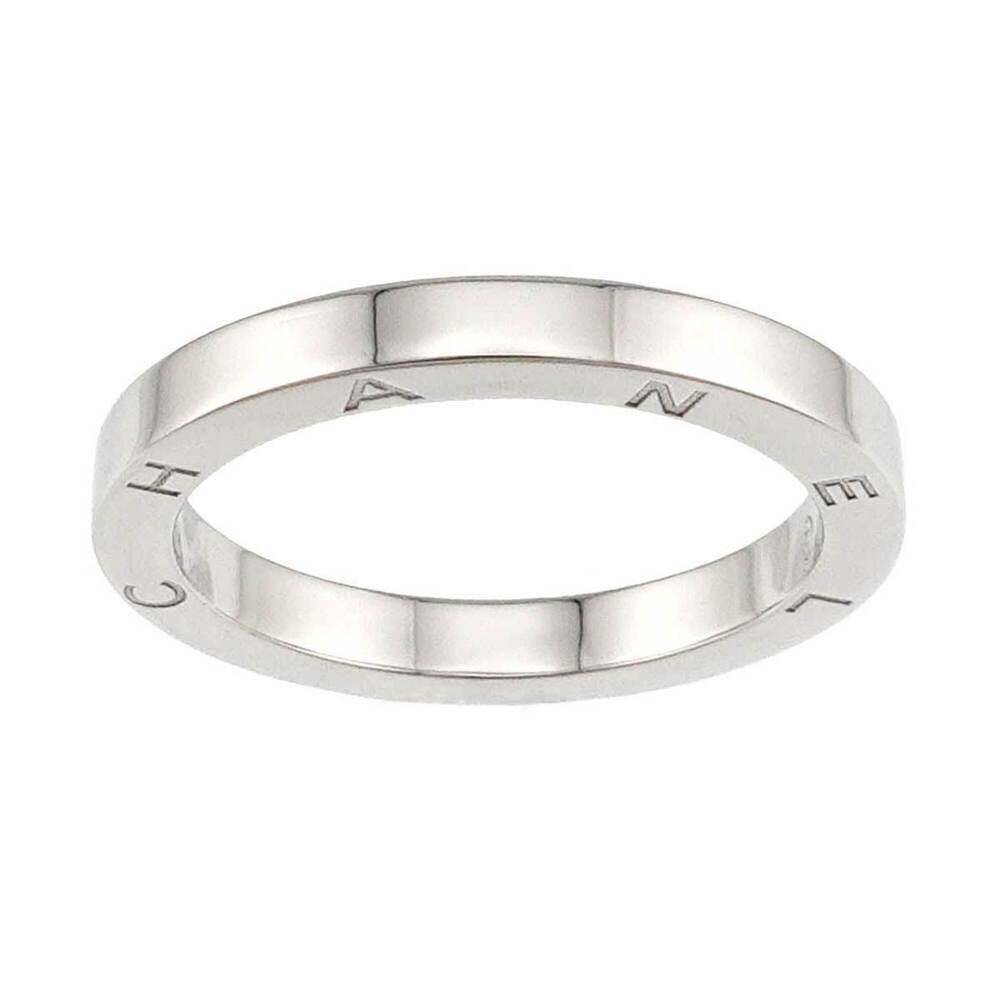 Chanel Signature 2 Ring, Platinum (Pt) - Picture 2 of 8